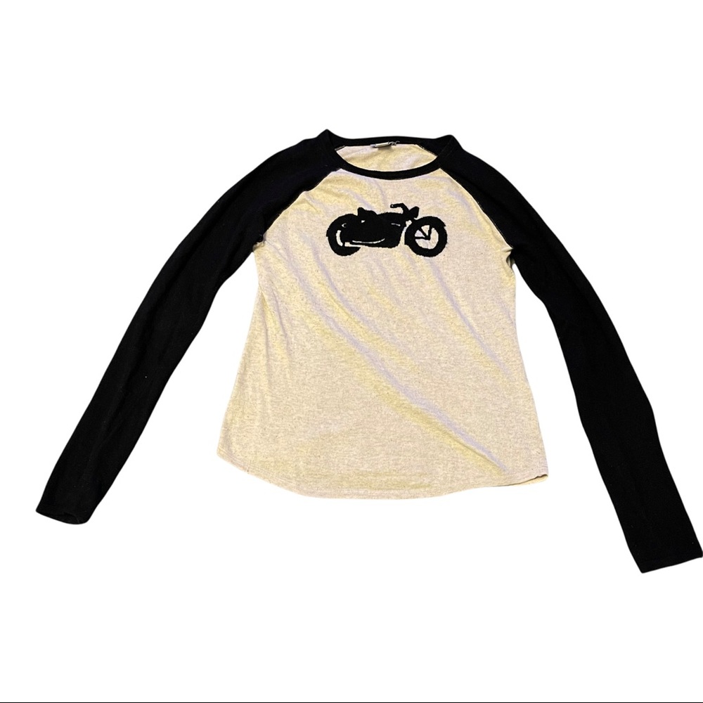 Vintage Lucky Brand motorcycle sweater